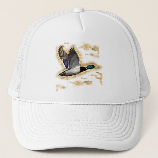 マガモのアヒルの狩り キャップ (正面)