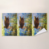 マガモのアヒルのBathタオル バスタオル (バスタオル)