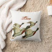 マガモのアヒル クッション (ブランケット)