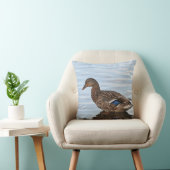 マガモのアヒル クッション (椅子)