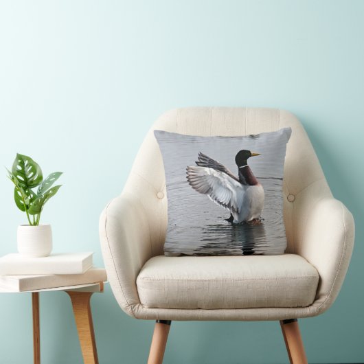 マガモのアヒル クッション (椅子)