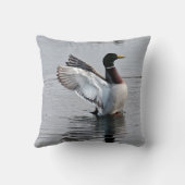 マガモのアヒル クッション (裏面)