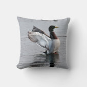 マガモのアヒル クッション (正面)