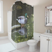マガモのアヒル シャワーカーテン (インサイチュ)