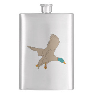 マガモのアヒル フラスク