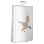 マガモのアヒル フラスク (右)