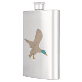 マガモのアヒル フラスク (左)