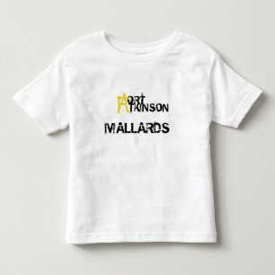 マガモのニューエイジの幼児のティー トドラーTシャツ