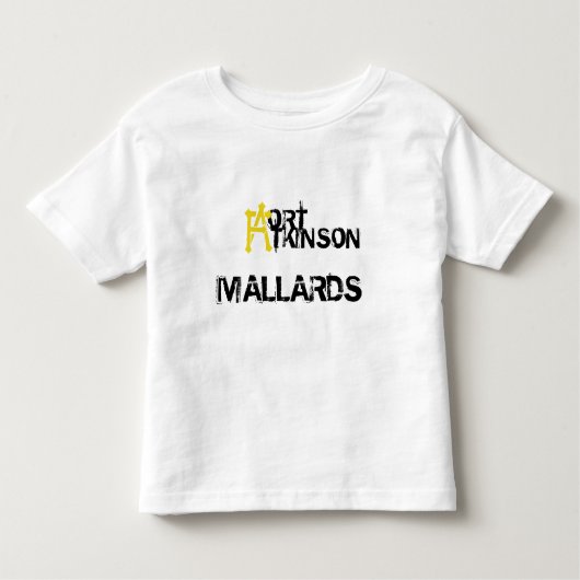 マガモのニューエイジの幼児のティー トドラーTシャツ (正面)
