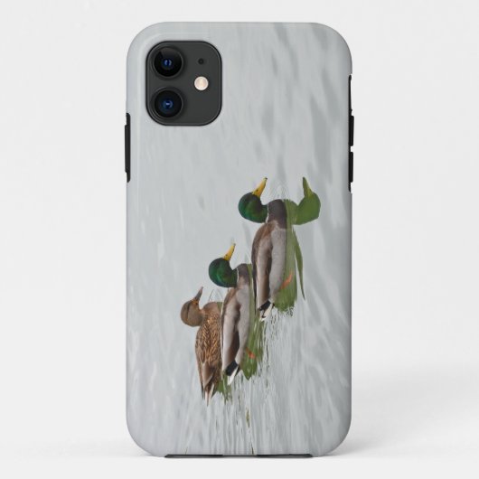 マガモのプリントiPhone 5ケース Case-Mate iPhoneケース (裏面)