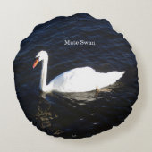 マガモのラウンドピロー ラウンドクッション (裏面)