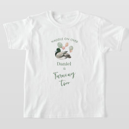 マガモのラッキーダック 誕生日おめでとう すべての年齢 Tシャツ