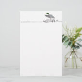 マガモの鉛筆 便箋 (スタンド正面)