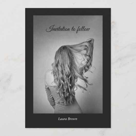 マガモダンジン誕生日日付の保存招待状 シーズンカード (裏面)