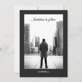 マガモダンジン誕生日日付の保存招待状 シーズンカード (裏面)