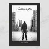 マガモダンジン誕生日日付の保存招待状 シーズンカード (裏面)