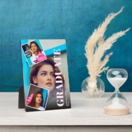 マガモダンジン3枚の写真の卒業 フォトプラーク