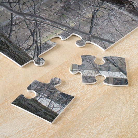 マガモ ジグソーパズル (側面)