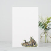 マガモ、ジョンAudubon 便箋 (スタンド正面)