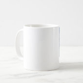 マガモ、ニューハンプシャーからの挨拶! コーヒーマグカップ (正面左)