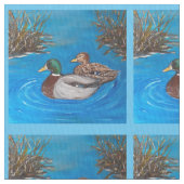 マガモ ファブリック (クローズアップ)