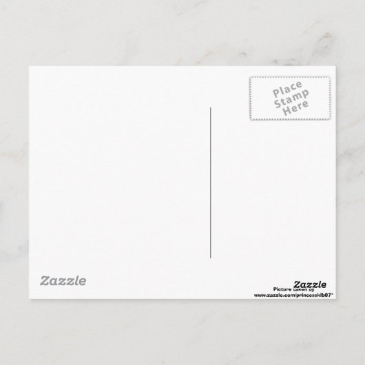 マガモ（メス） ポストカード (裏面)