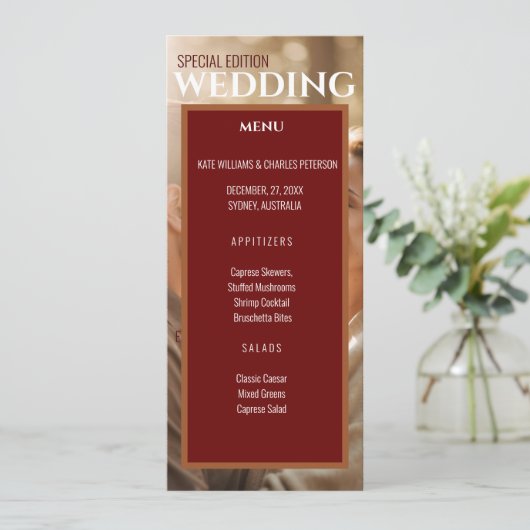 マガユニークシンプルジンのカバーメニュー プログラム (スタンド正面)