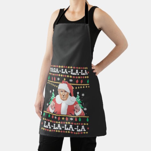 マガララトランプクリスマス就任式47日 エプロン (インサイチュ)