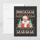 マガララトランプクリスマス就任式47日 ポストカード (正面/裏面)