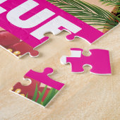 マガルフ マヨルカ ビーチ 旅行 ポスター ジグソーパズル (側面)