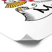 マガレー家紋 ポスター (角)