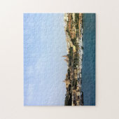 マガール、町と港のパノラマベイビュー ジグソーパズル (縦)