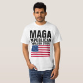 マガ共和党トランプ8千万人の強い Tシャツ (正面フル)