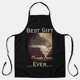 マガ最高のーで贈り物の永遠のクリスマスの赤ちゃん エプロン