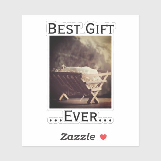 マガ最高のーで贈り物の永遠のクリスマスの赤ちゃん シール (シート)