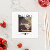 マガ最高のーで贈り物の永遠のクリスマスの赤ちゃん スタンダードカクテルナプキン (インサイチュ)