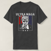 マガ素晴らしー王シャツドナルド・トランプ・マガ王 Tシャツ (デザイン正面)