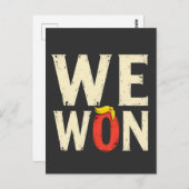 マガ誇りを持ったトランプが2025年の開会日演説を獲得 ポストカード (正面/裏面)