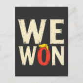 マガ誇りを持ったトランプが2025年の開会日演説を獲得 ポストカード (正面)