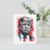 マガ誇りを持ったトランプヴァンスアメリカ就任式の日 サンキューカード (スタンド正面)