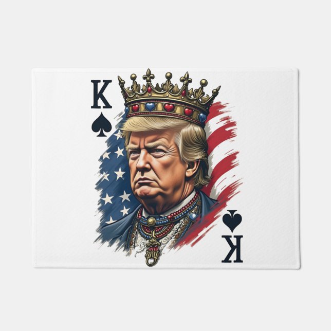 マガ誇りを持ったトランプヴァンスアメリカ就任式の日 ドアマット (正面)