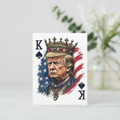 マガ誇りを持ったトランプヴァンスアメリカ就任式の日 ポストカード (スタンド正面)