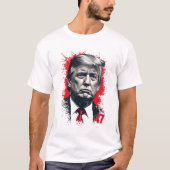 マガ誇りを持ったトランプヴァンスアメリカ就任式の日 Tシャツ (正面)
