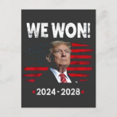 マガ誇りを持ったー大統領トランプ氏が成熟の日を制した ポストカード (正面)