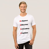 マガ4 トライブレンドＴシャツ (正面全面)