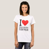 マキアトコーヒー Tシャツ (正面フル)