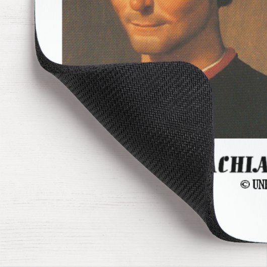 マキアベリの端は手段の引用文を正当化します マウスパッド (コーナー)