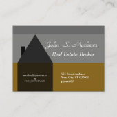 マキシの印象の上品な住宅販売の不動産業者 名刺 (正面)