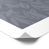 マキシフラワーアクセサリーファッションイラストレーション ポスター (角)