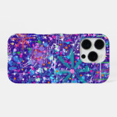 マキシマリストアート: 頭がいっぱい iPhoneケース (裏面横)